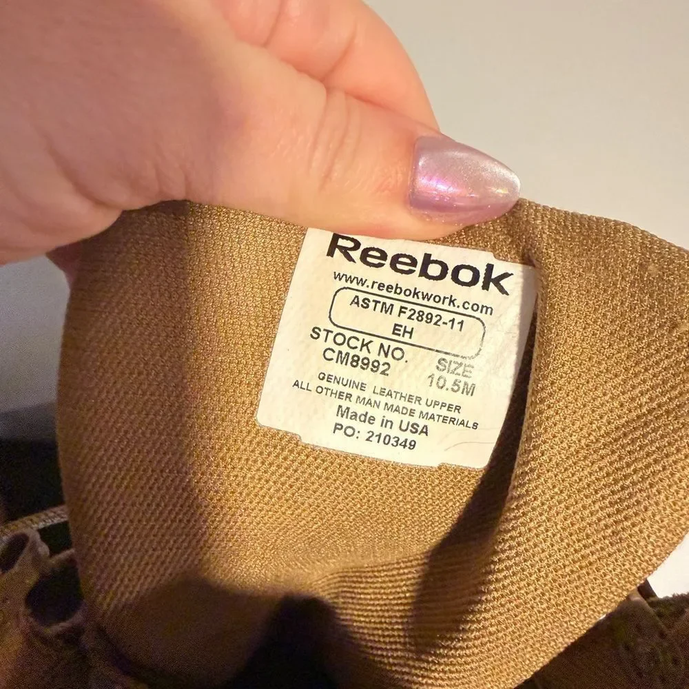 Reebok little irritated